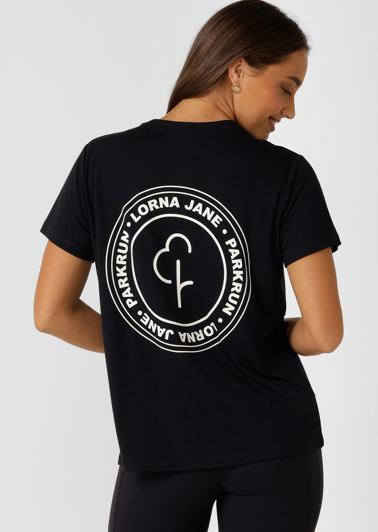 Lorna Jane parkrun T-Shirt - Midnight Blue