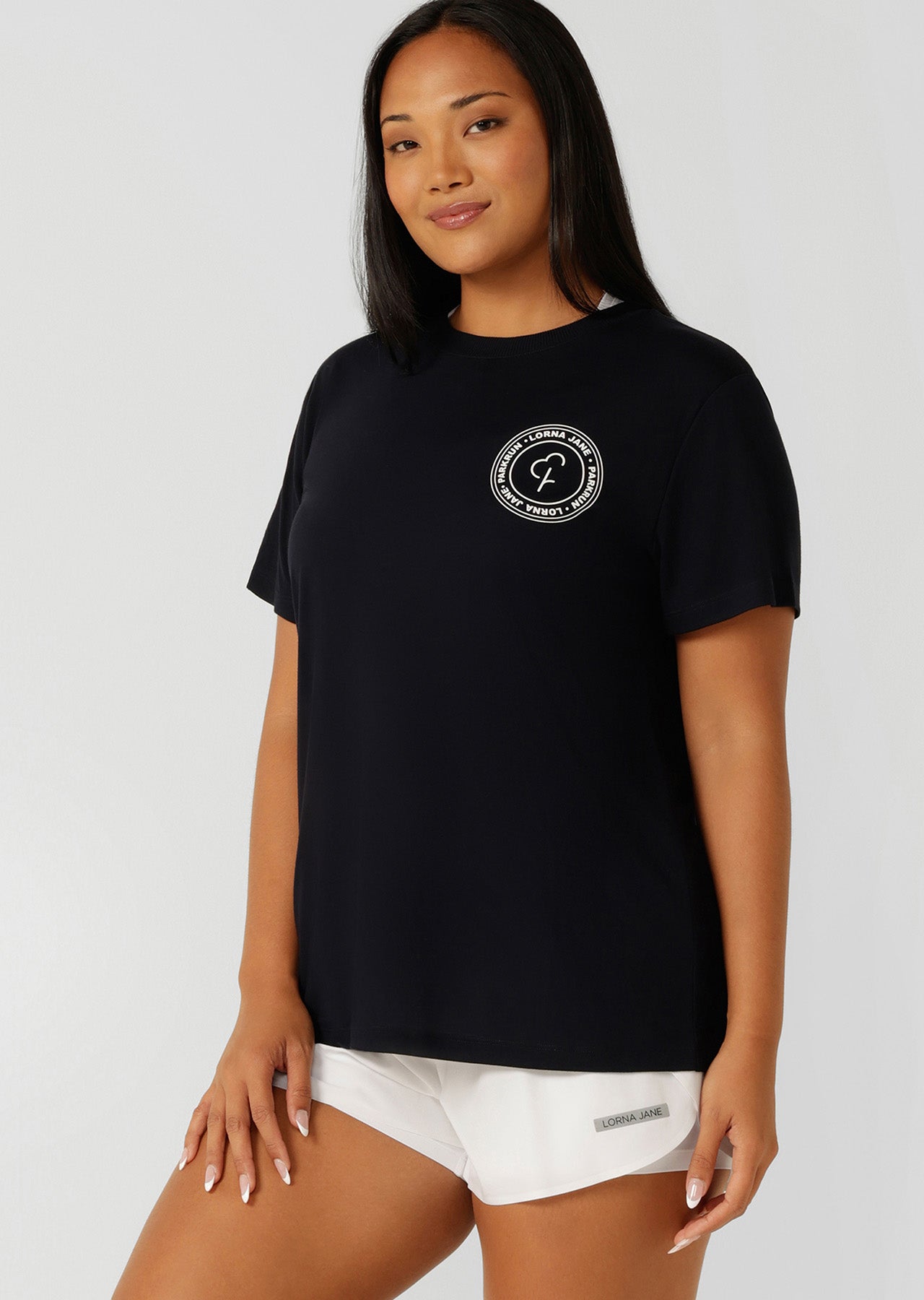 Lorna Jane parkrun T-Shirt - Midnight Blue