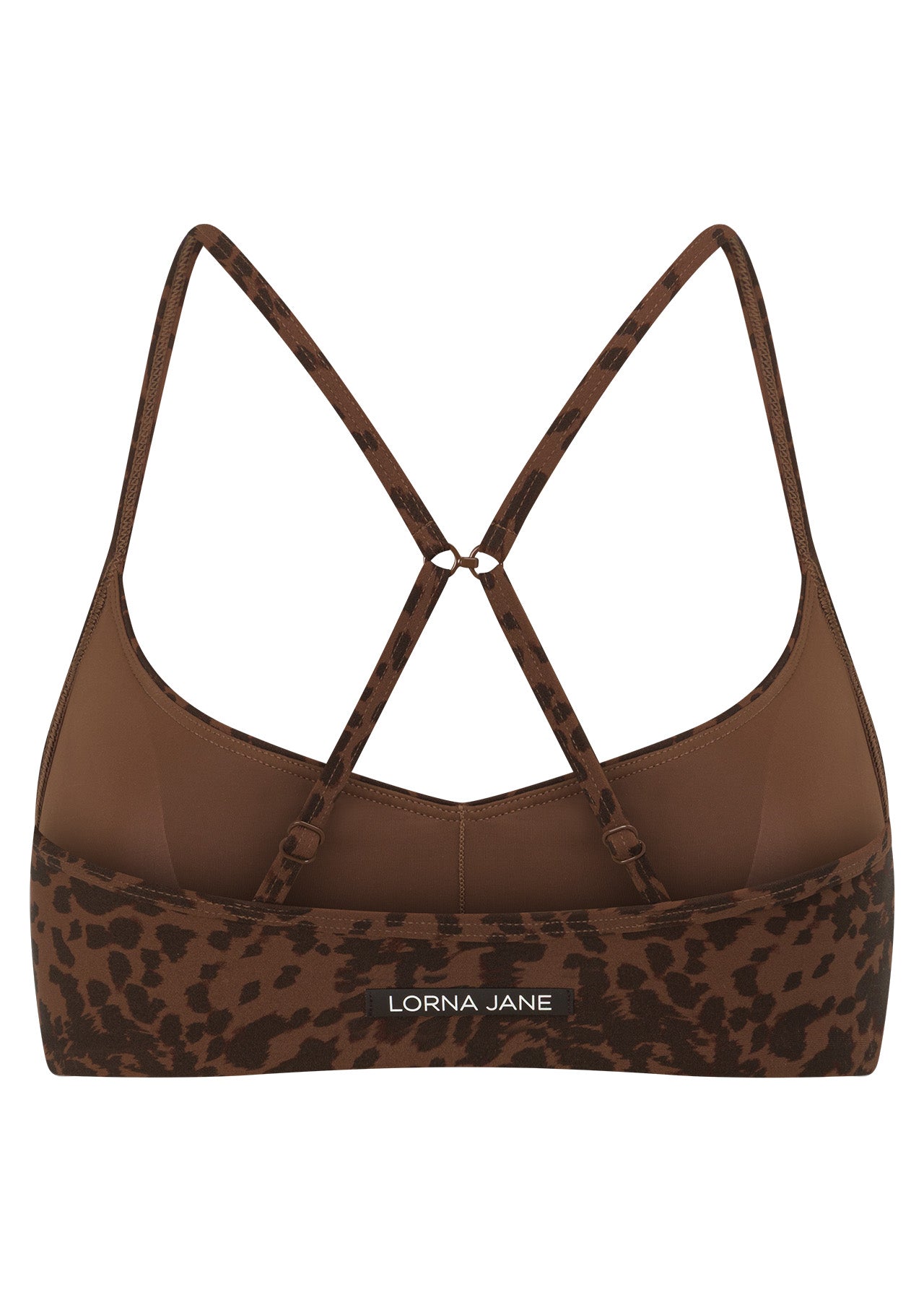 Lorna Jane Safari Spot Sports Bra - Safari Spot Print