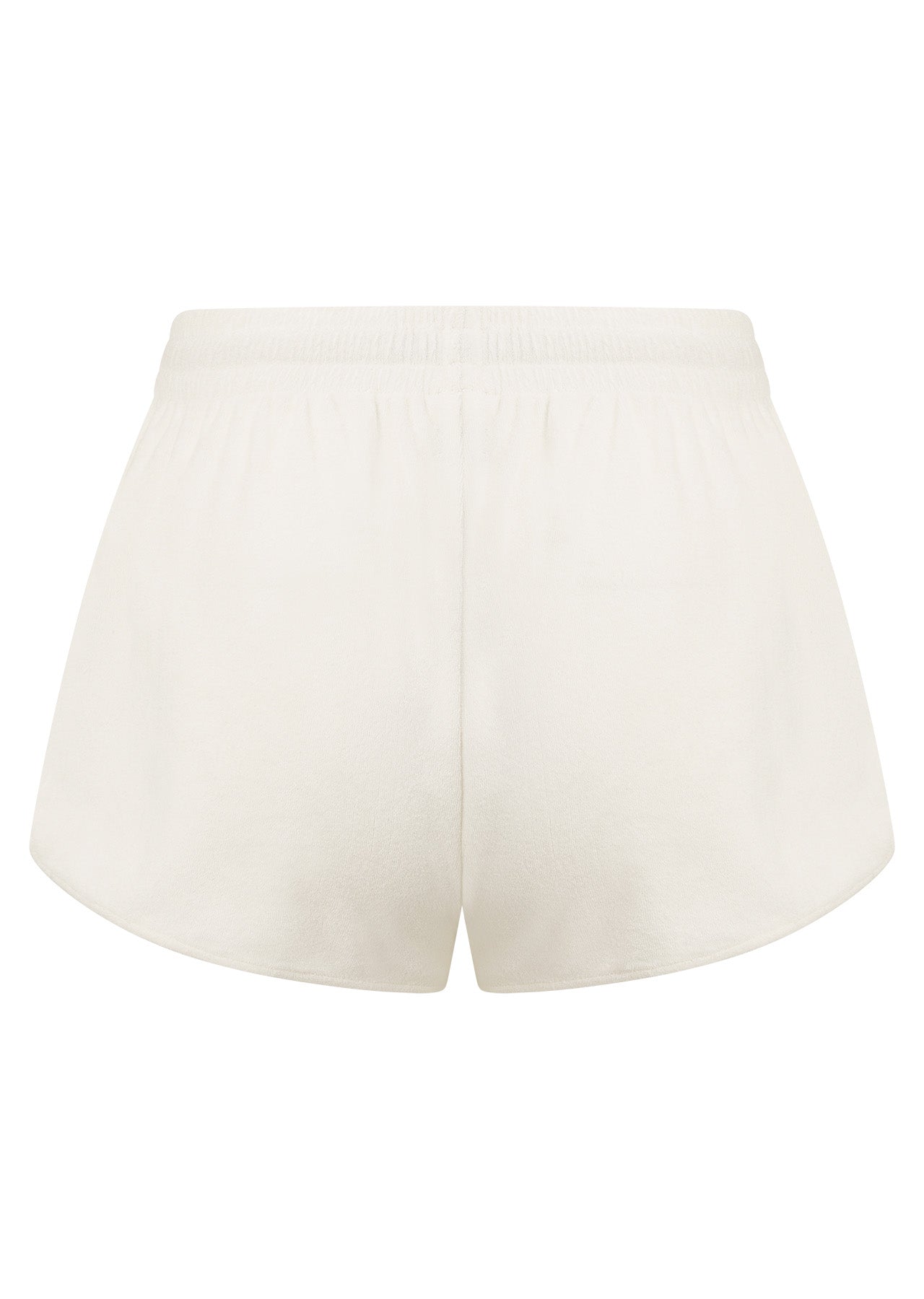 Lorna Jane Poolside Terry Relaxed Shorts - Porcelain