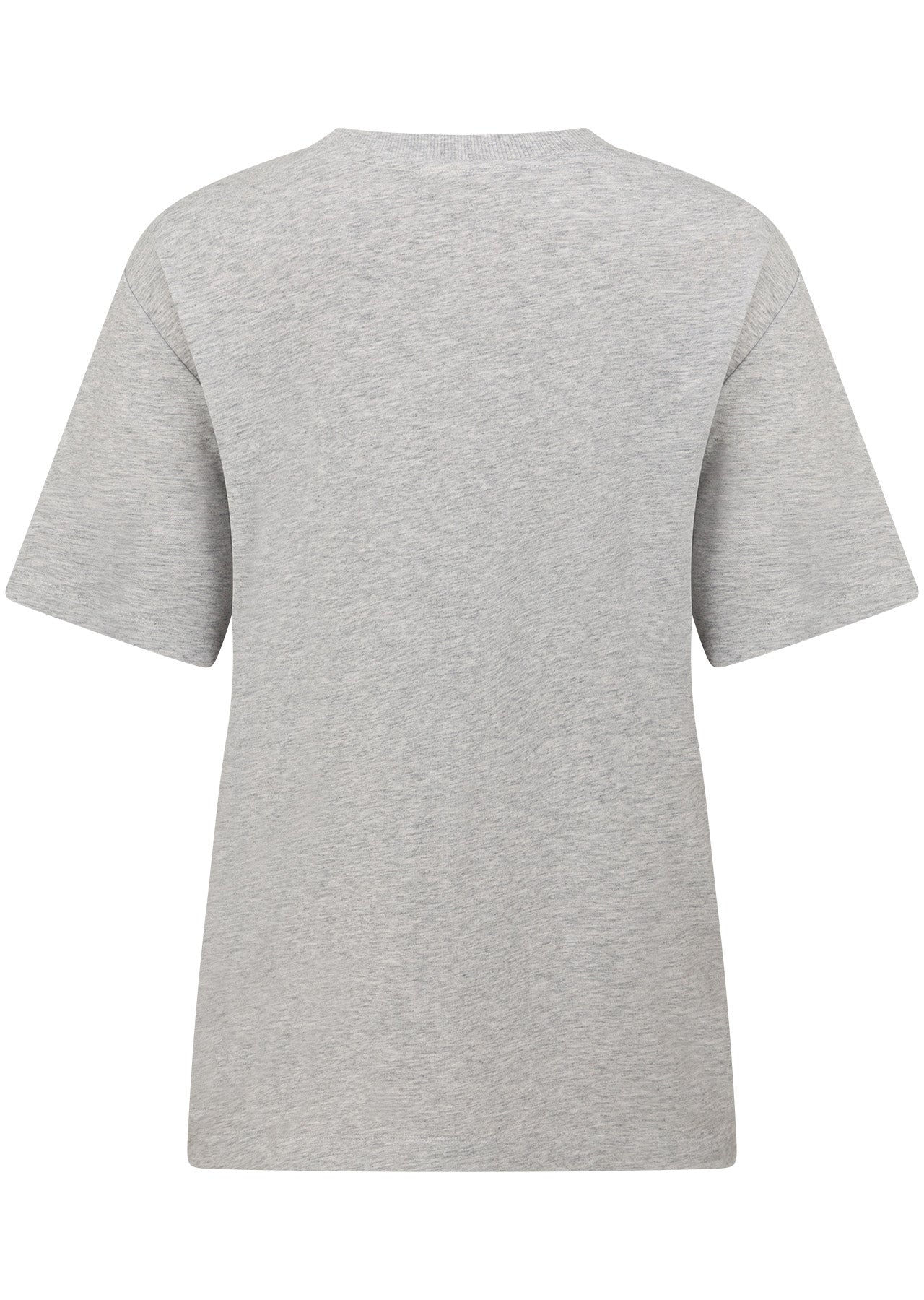 Lorna Jane Throwback Relaxed T-Shirt - Grey Marl