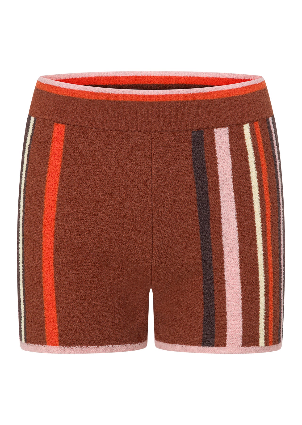 Lorna Jane Amalfi Knit Cheeky Shorts - Amalfi Stripe
