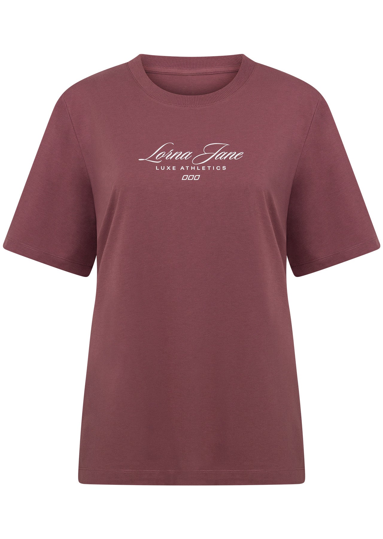 Lorna Jane Luxe Athletic Relaxed T-Shirt - Renaissance Rose