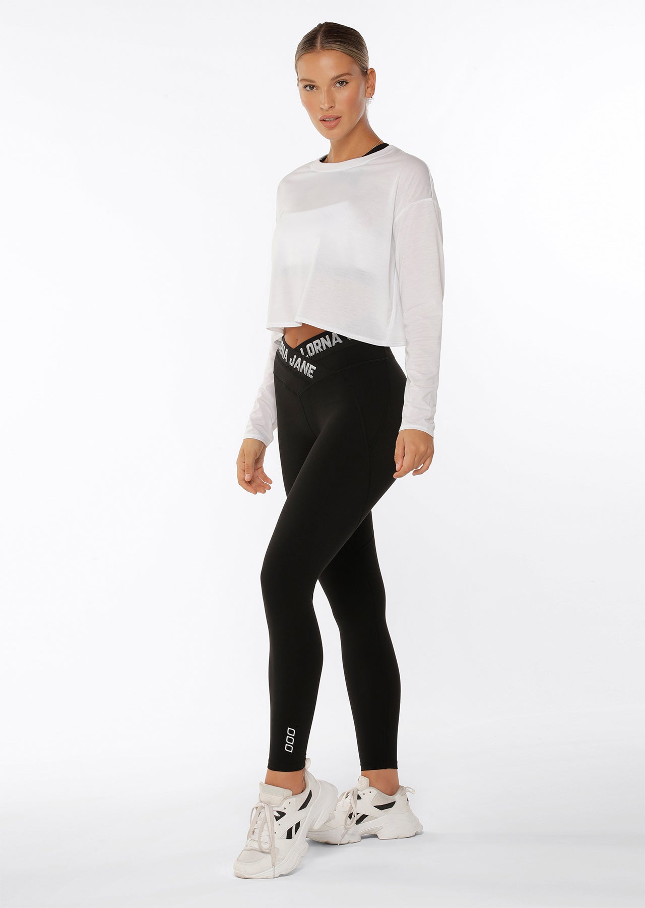 Lorna Jane Ultimate Comfort Long Sleeve Top - White