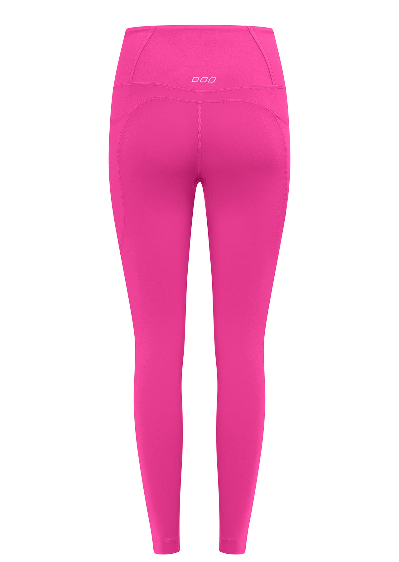 Lorna Jane Support No Ride Recycled Ankle Biter Leggings - Bright Pink