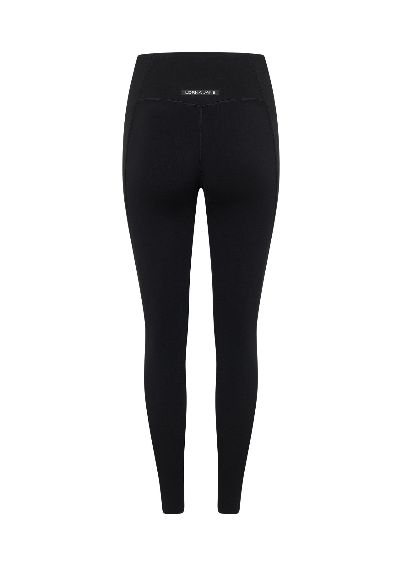 Lorna Jane Sculpt And Support No Ride Ankle Biter Leggings - Black