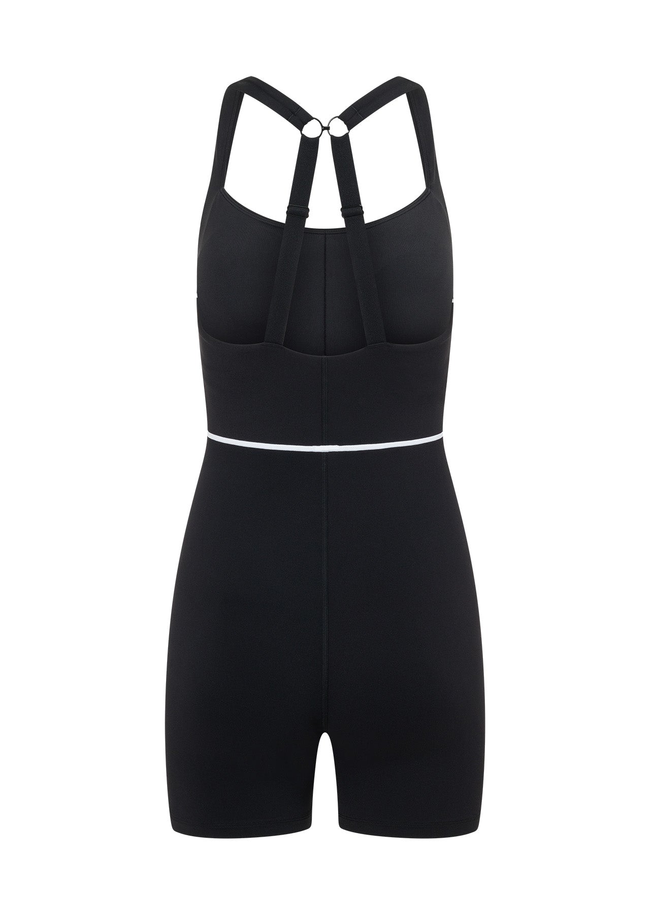 Lorna Jane Unstoppable No Ride 12cm Bodysuit - Black