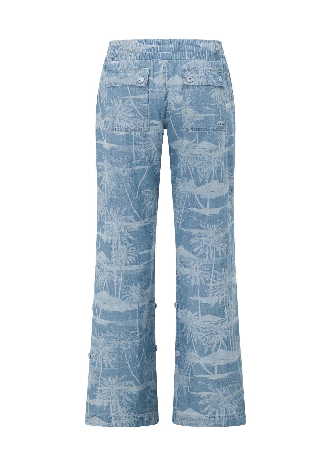 Lorna Jane Aloha Denim Flashdance Pants - Aloha Blues Print