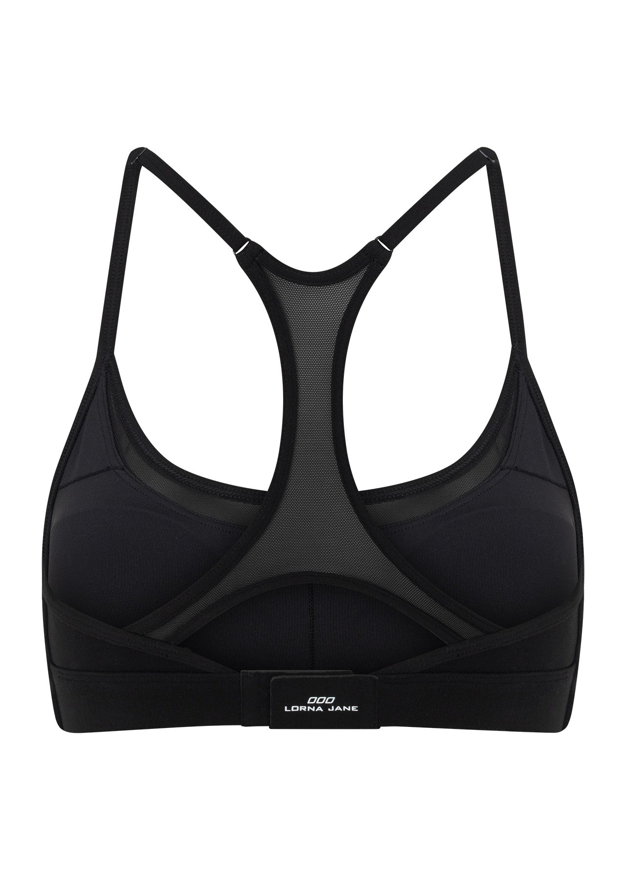 Lorna Jane Speed Up Adjustable Sports Bra - Black
