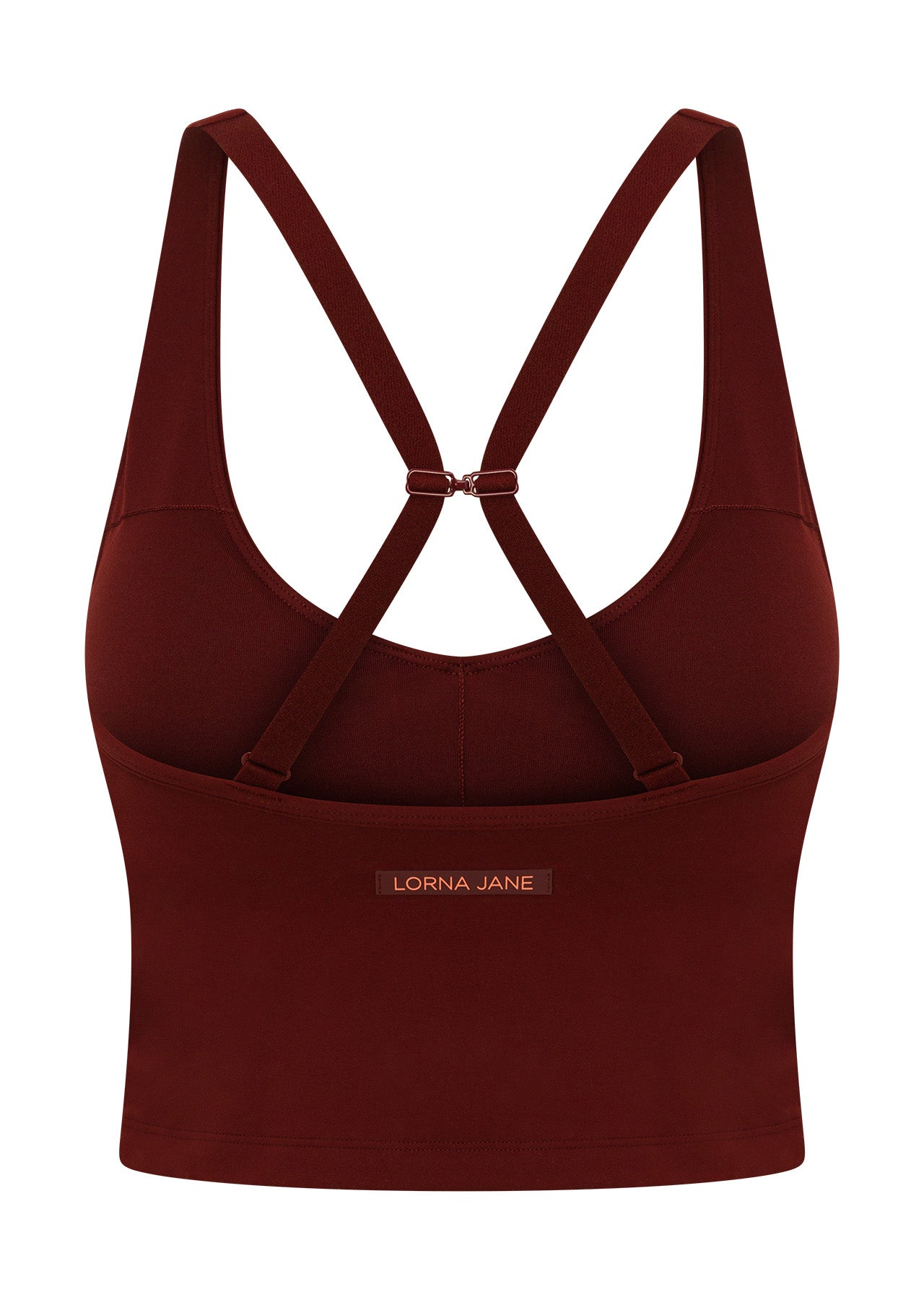 Lorna Jane Move Well Bra Tank Combo - Dark Ruby