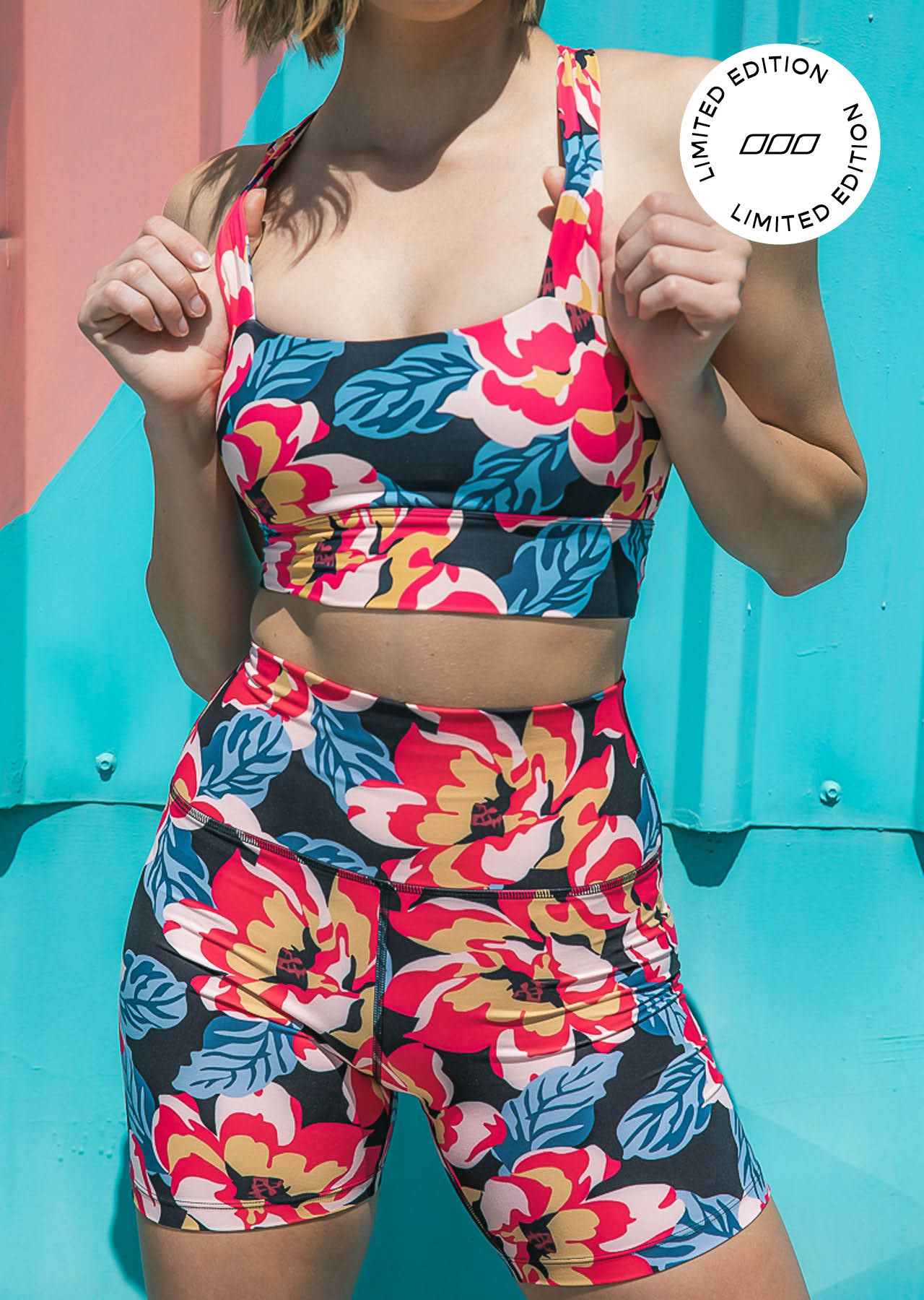 Lorna Jane Summer Bloom Sports Bra - Summer Bloom