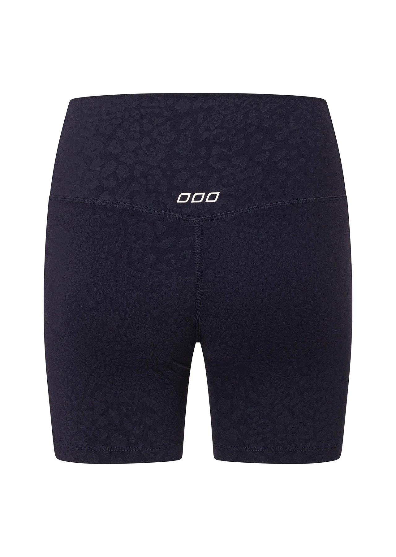 Lorna Jane LJ Cloud No Chafe Bike Shorts - French Navy Leopard