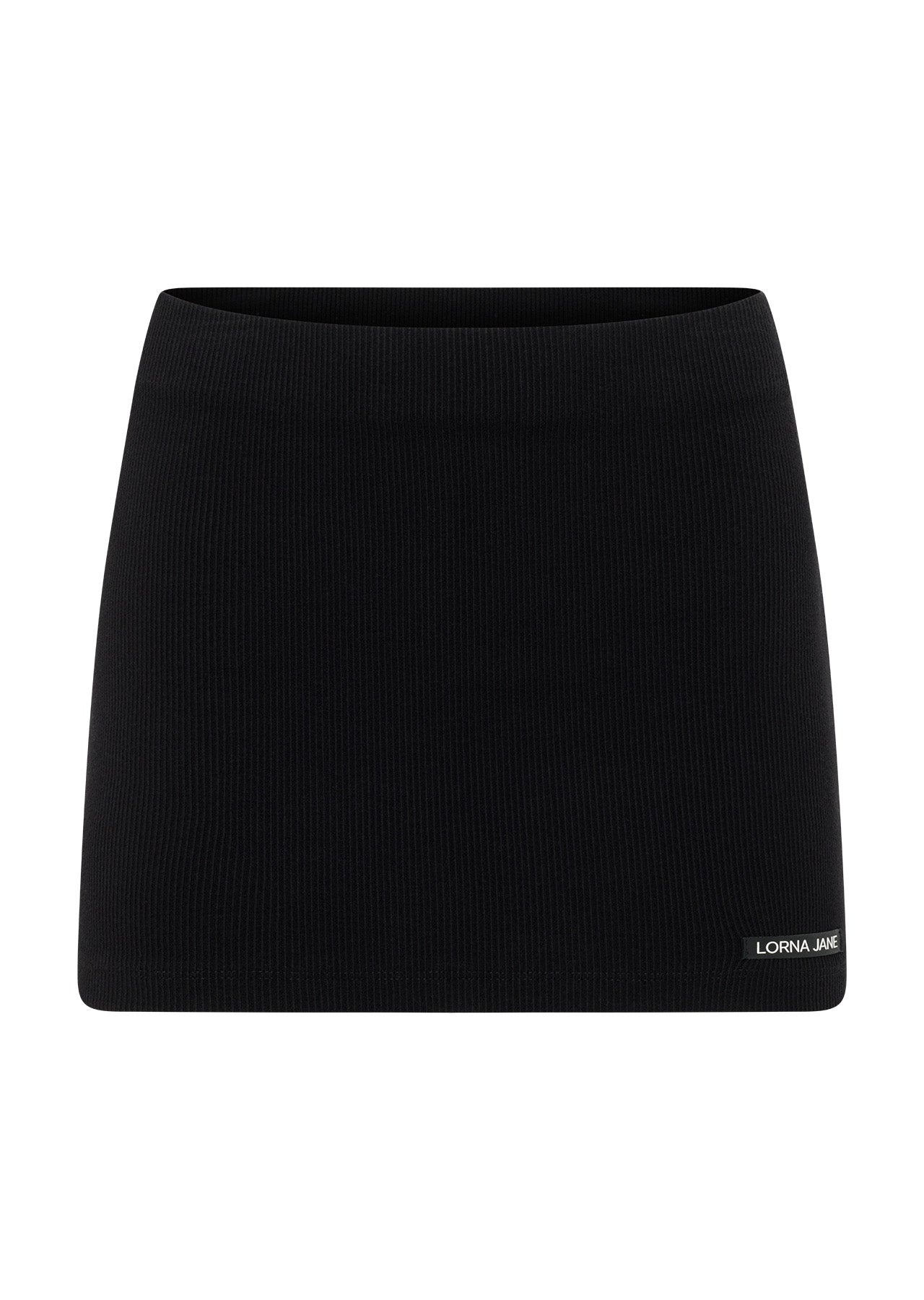 Lorna Jane On The Move Rib Skirt - Black