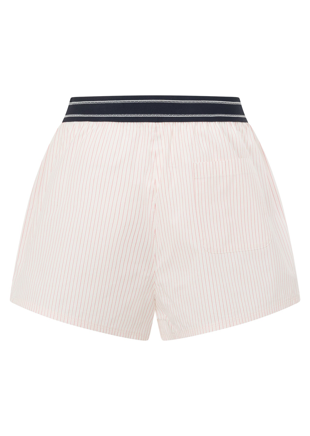 Lorna Jane Effortless Boxer Shorts - Red Stripe