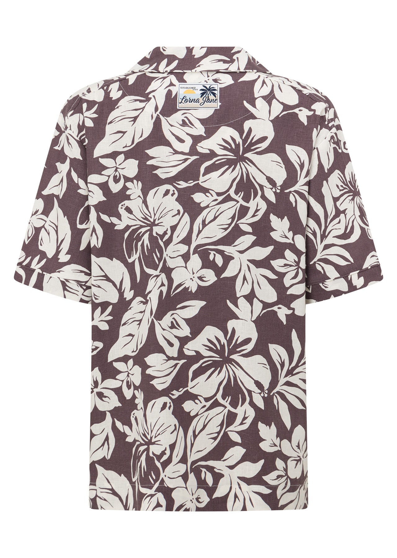 Lorna Jane Hibiscus Weekend Shirt - Hibiscus Print