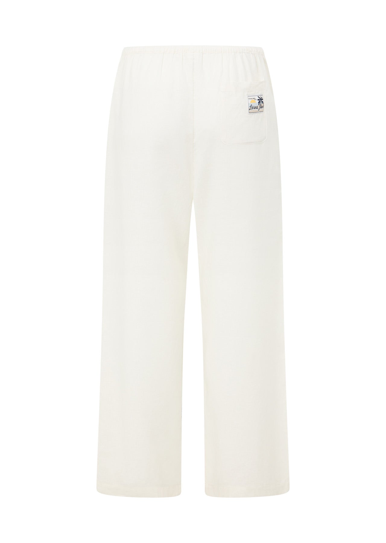 Lorna Jane Linen Lounge Pants - Porcelain