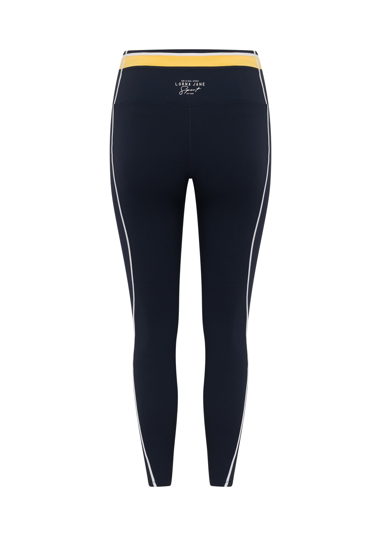 Lorna Jane Sprint To Finish Ankle Biter Leggings - Oxford Navy
