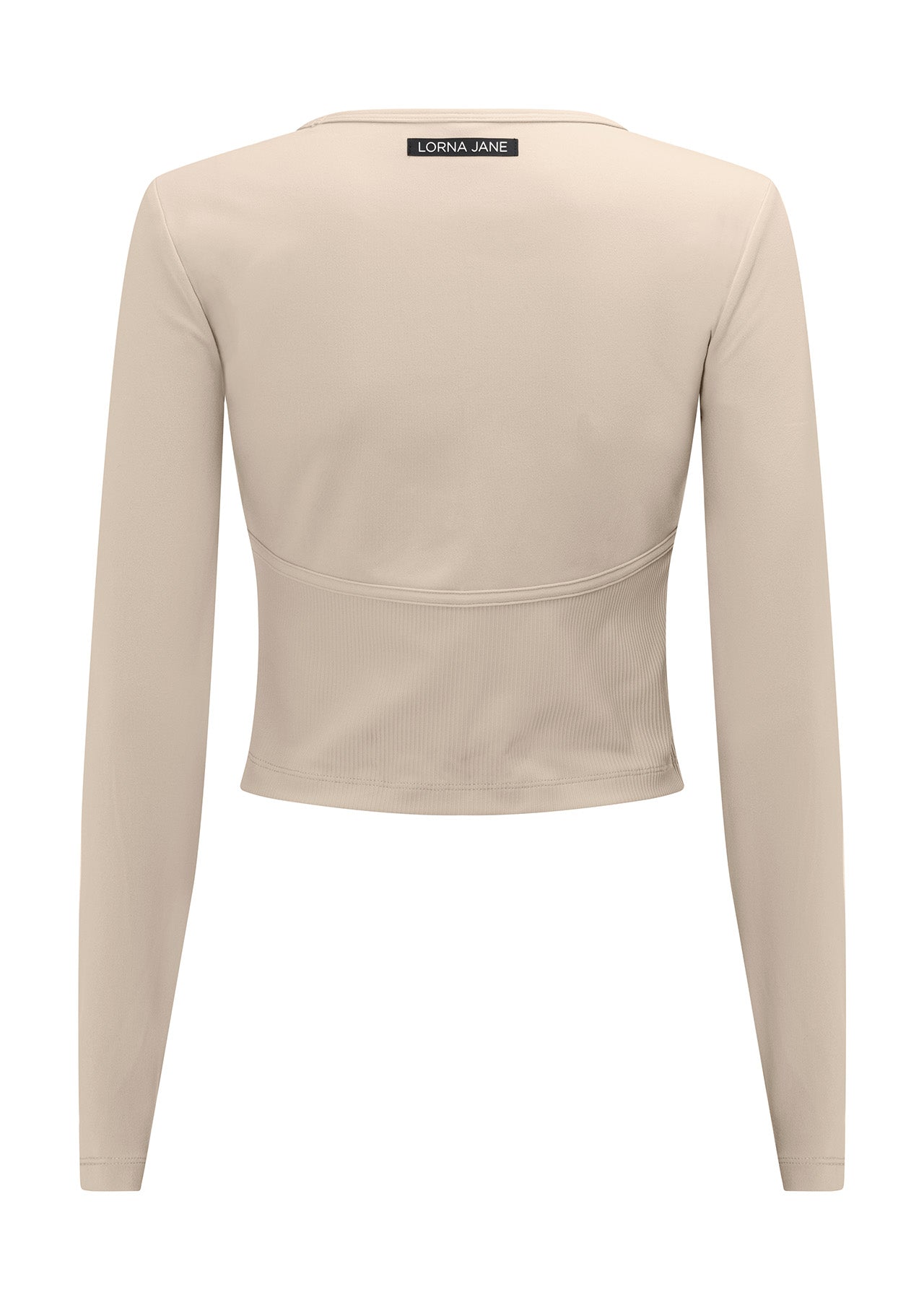 Lorna Jane Contour Active Long Sleeve Top - Off White