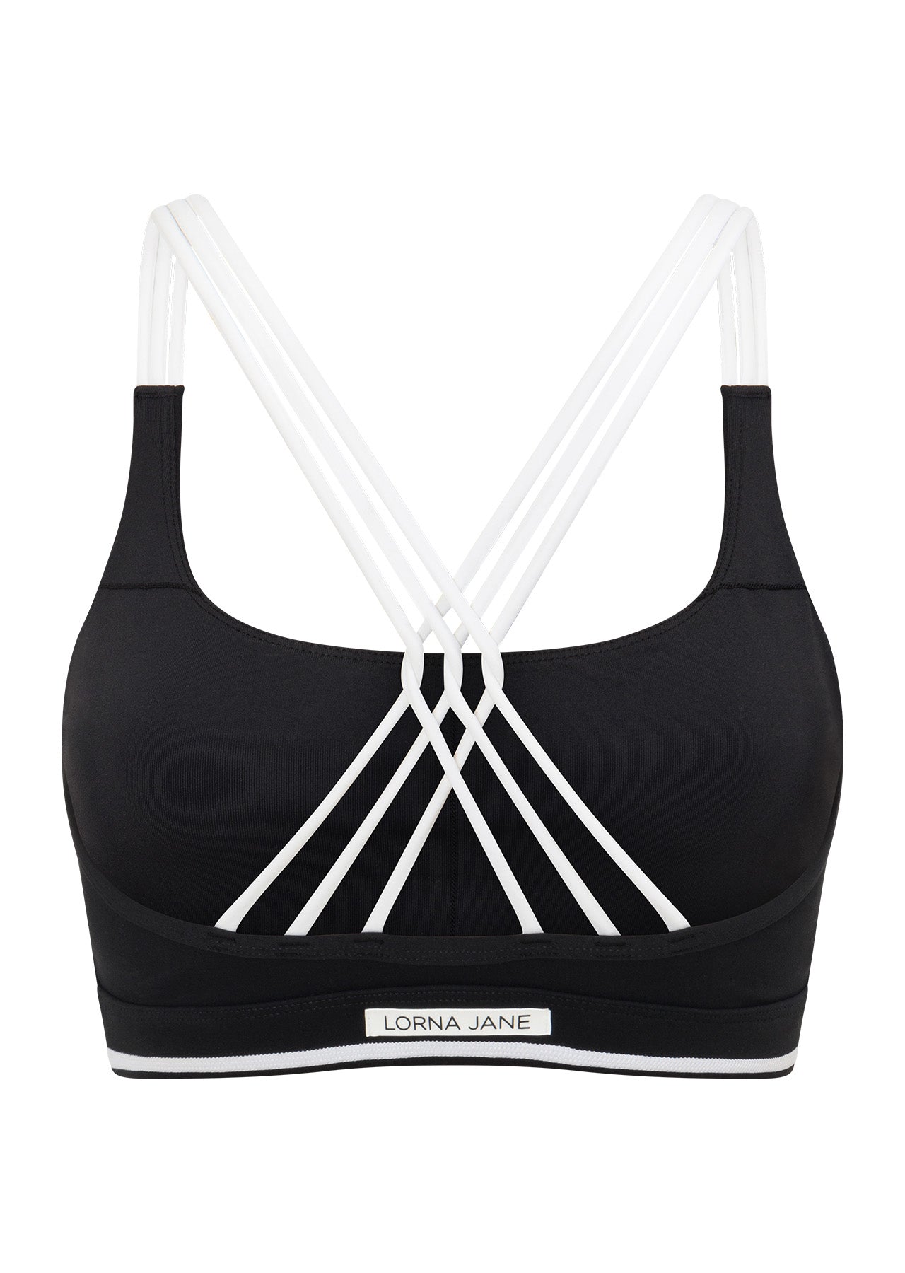 Lorna Jane Glow Recycled Sports Bra - Black