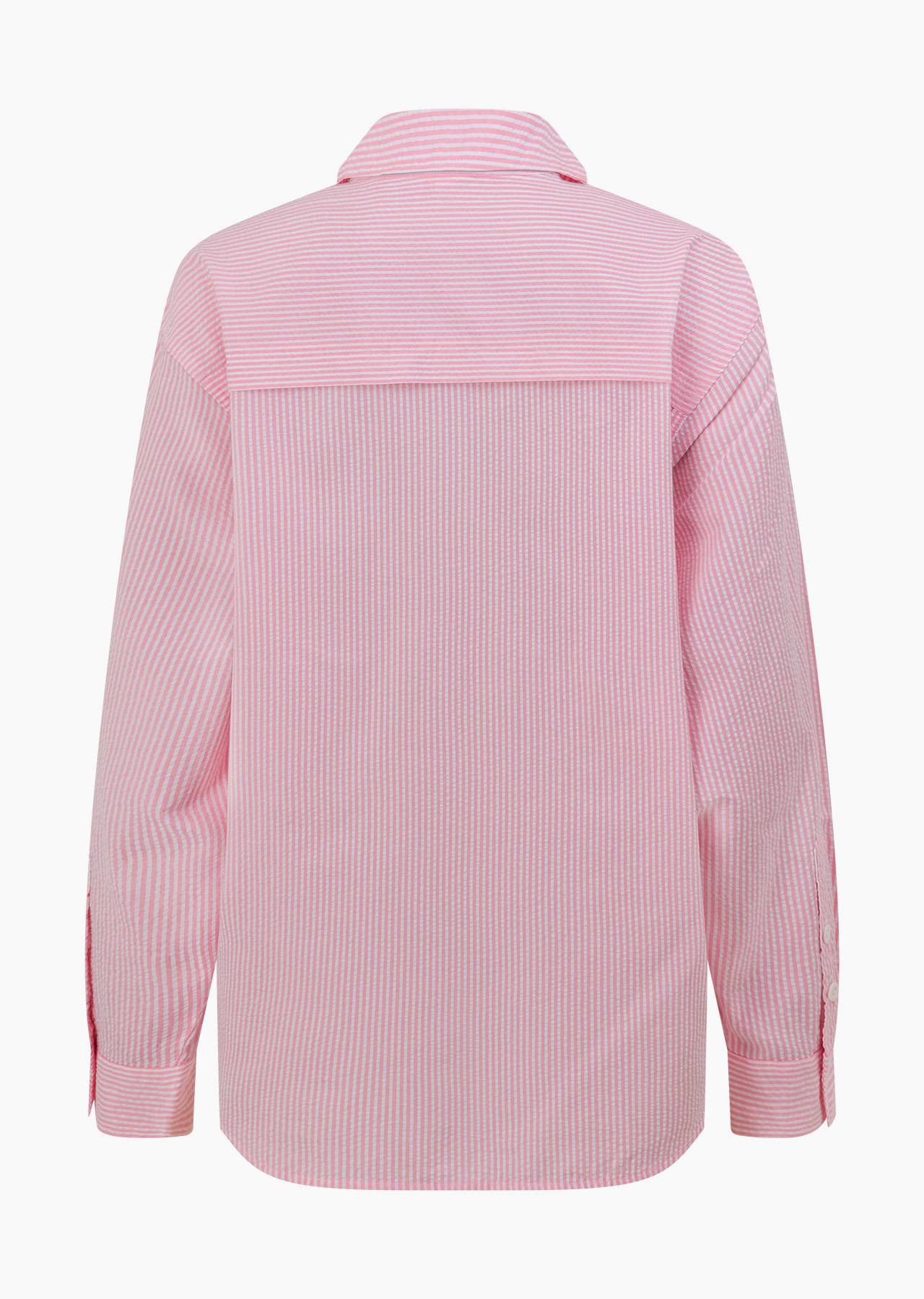 Lorna Jane Lorna Jane Heritage Long Sleeve Shirt - Sweet Pink Stripe