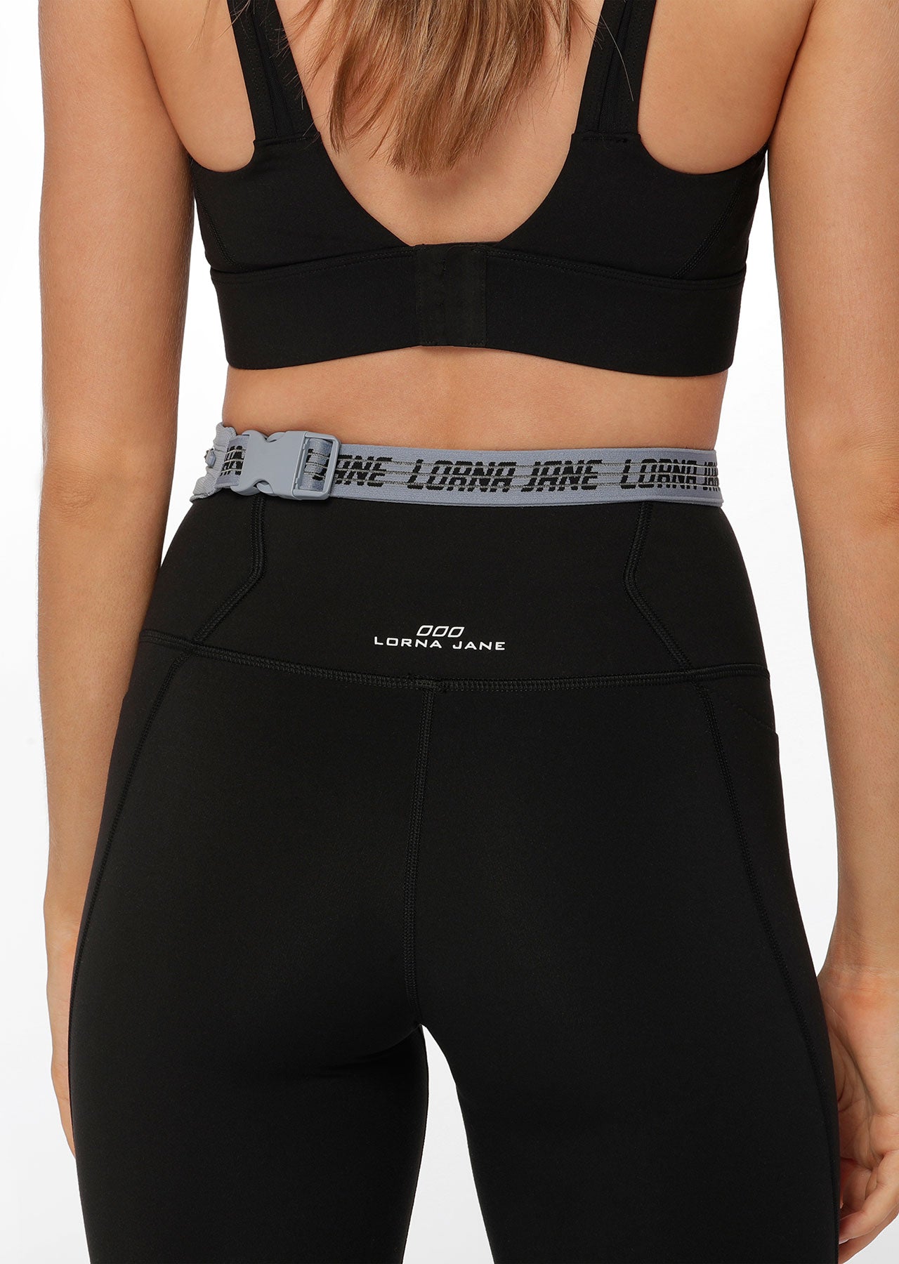 Lorna Jane Pace It Running Belt - Gravity Grey