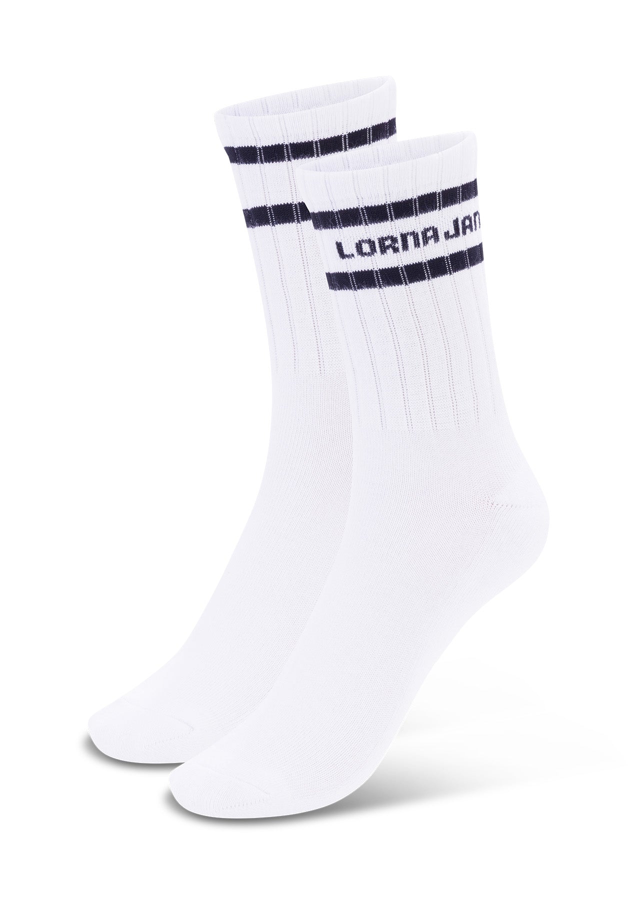 Lorna Jane Sporty Crew 3PK Socks - Multi