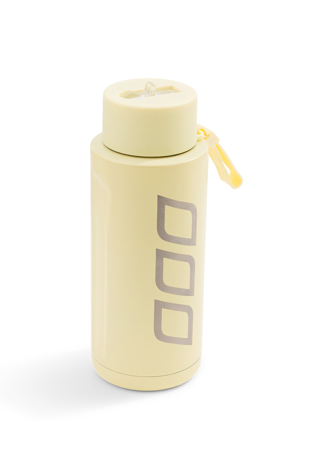 Lorna Jane Essential 1L Insulated Water Bottle - Lemon Cream