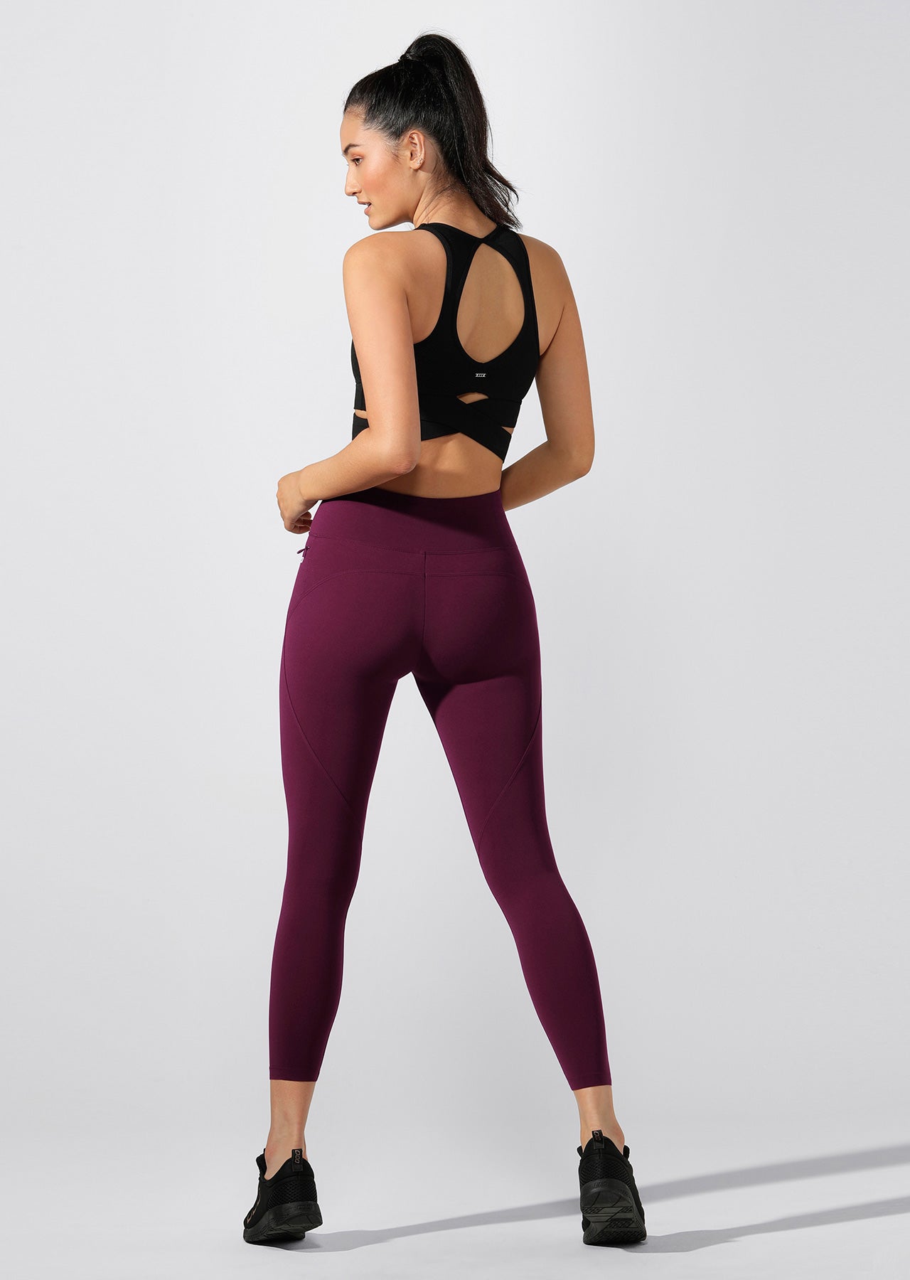Lorna Jane New Amy Full Length Leggings - Pinot
