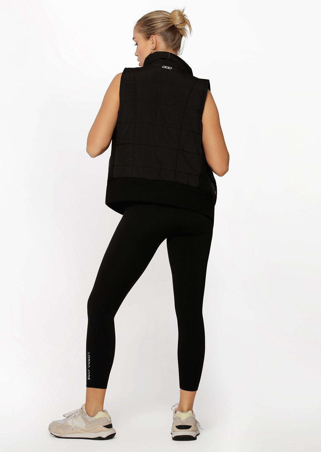 Lorna Jane Ultimate S/Less Puffer Vest - Black