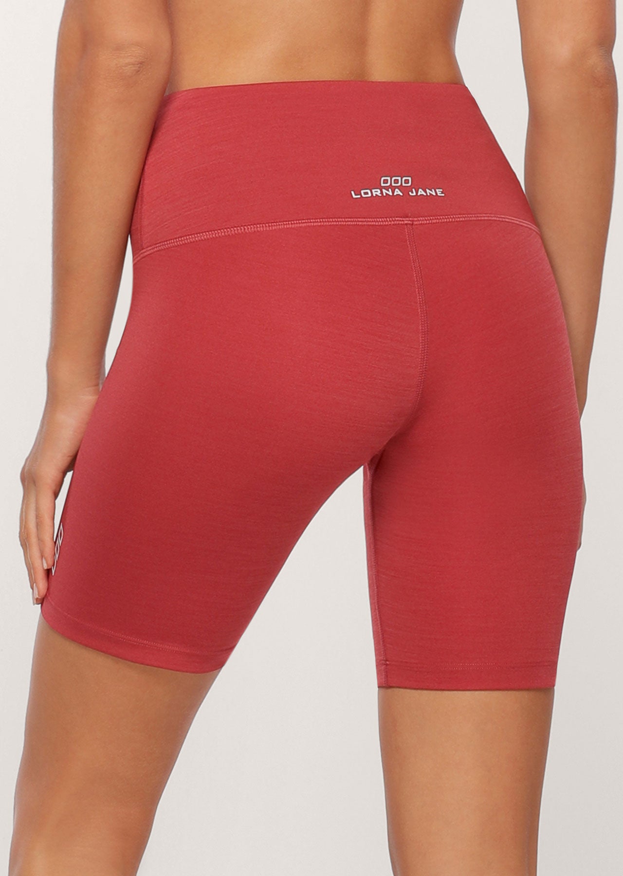 Lorna Jane Energise Original Sh - Light Dark Red Marl