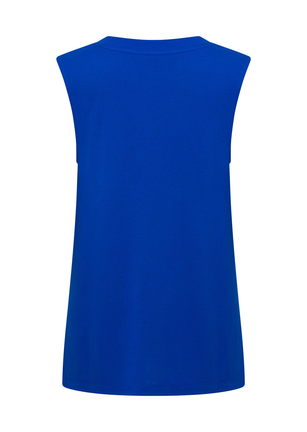 Lorna Jane Lotus Muscle Tank - Cobalt Blue