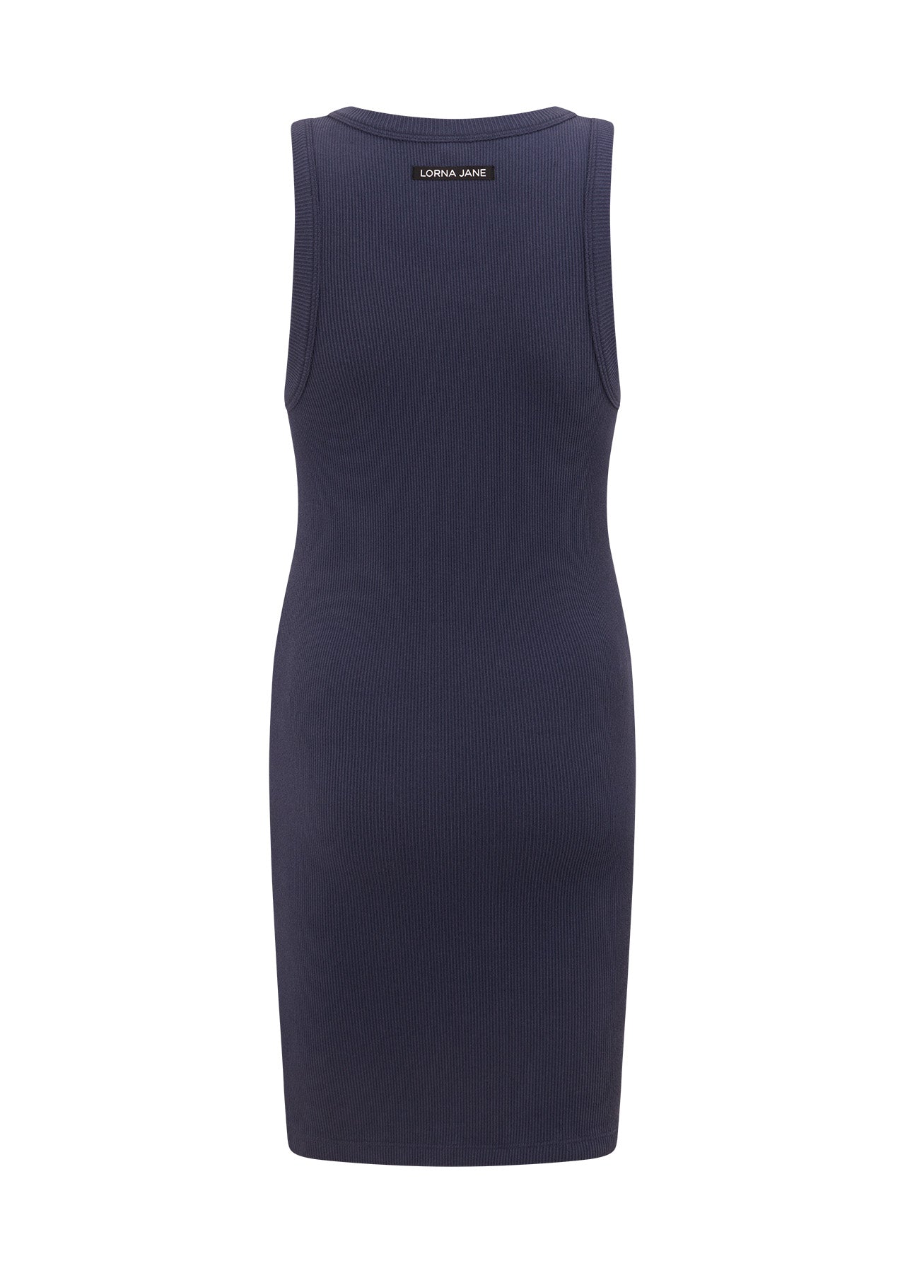 Lorna Jane On The Move Rib Tank Dress - Ash Blue