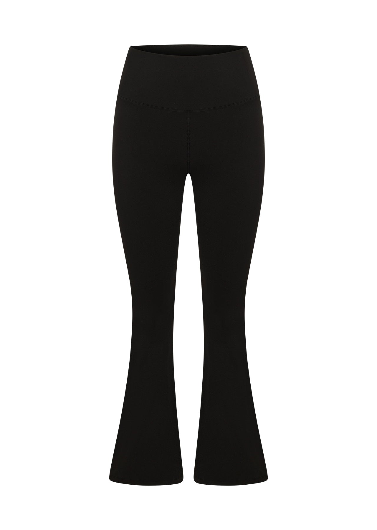 Lorna Jane Lotus Flared Leggings Petite - Recycled Black