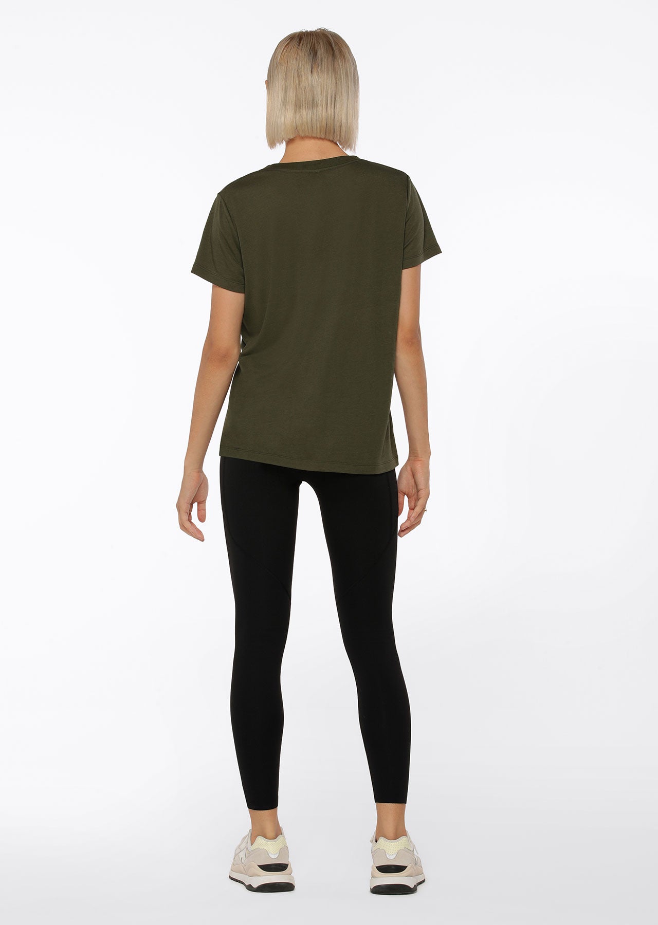Lorna Jane Lotus T-Shirt - Luxury Green