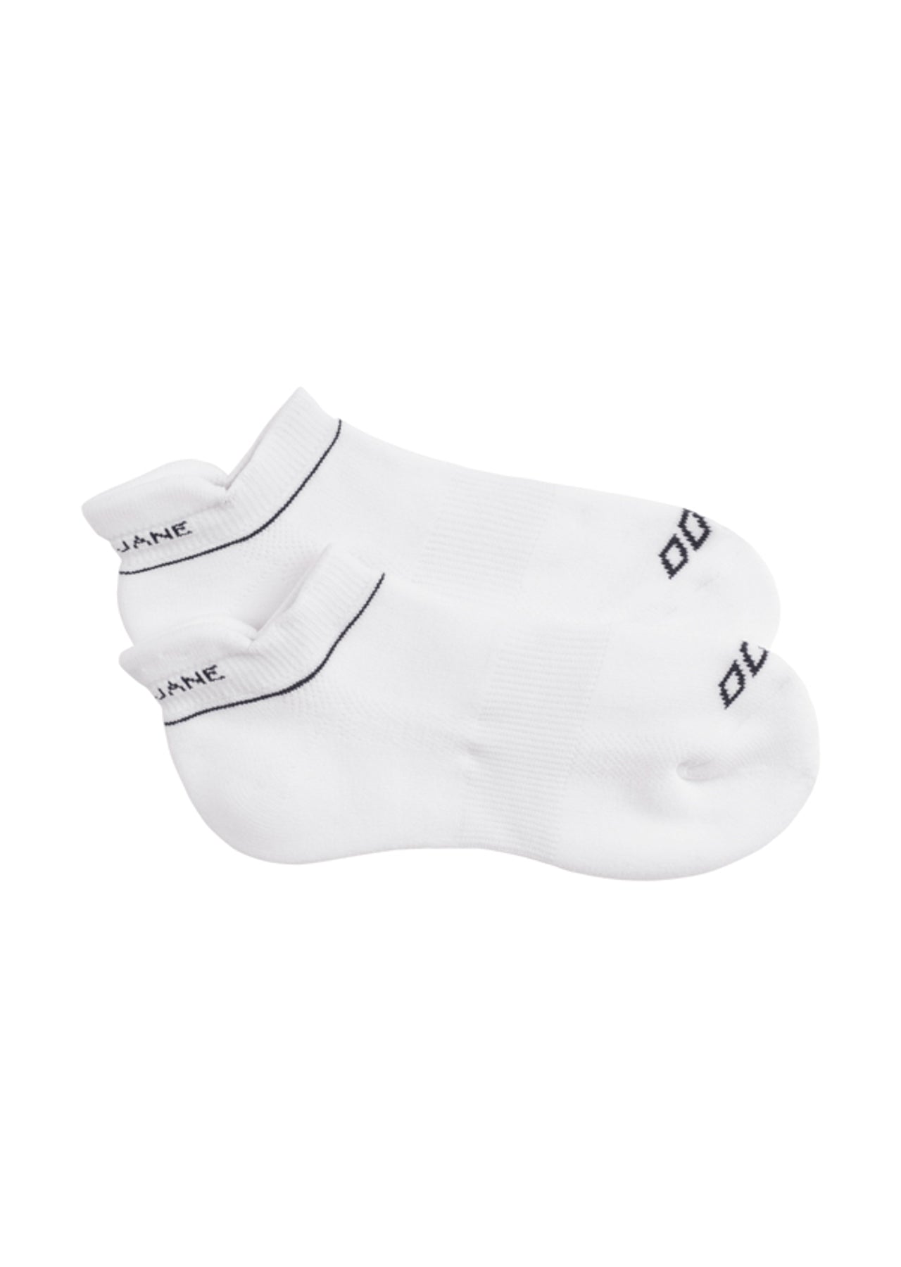 Lorna Jane Arch Support Socks - White/Canyon