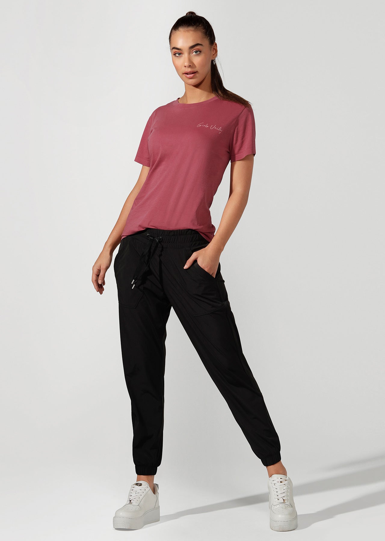 Lorna Jane Barre Ankle Biter Active Pants - Black