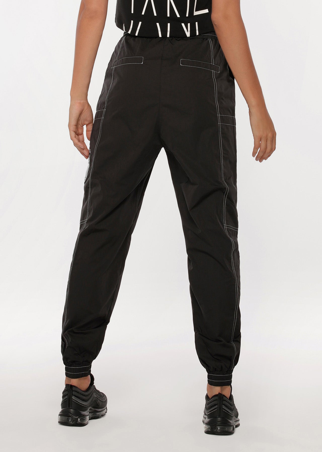 Lorna Jane Buckle Active Utility Pants - Black