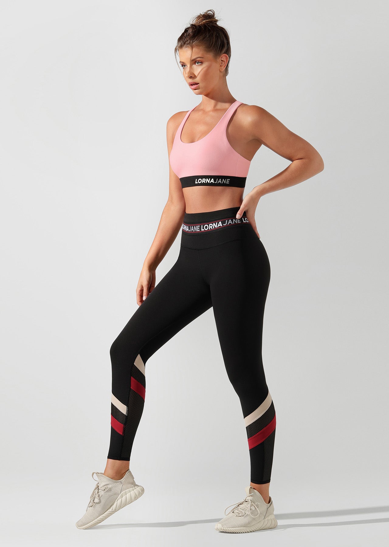 Lorna Jane Cardio Sports Bra - Dusty Rose