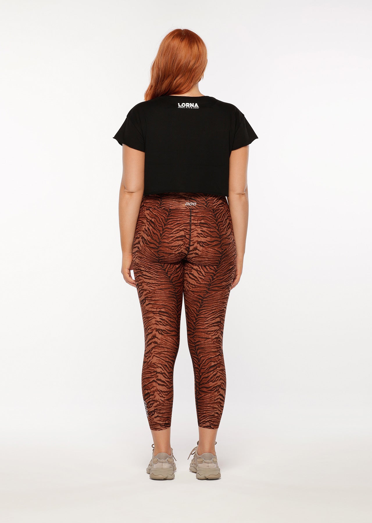Lorna Jane Classic Cropped Tee - Black