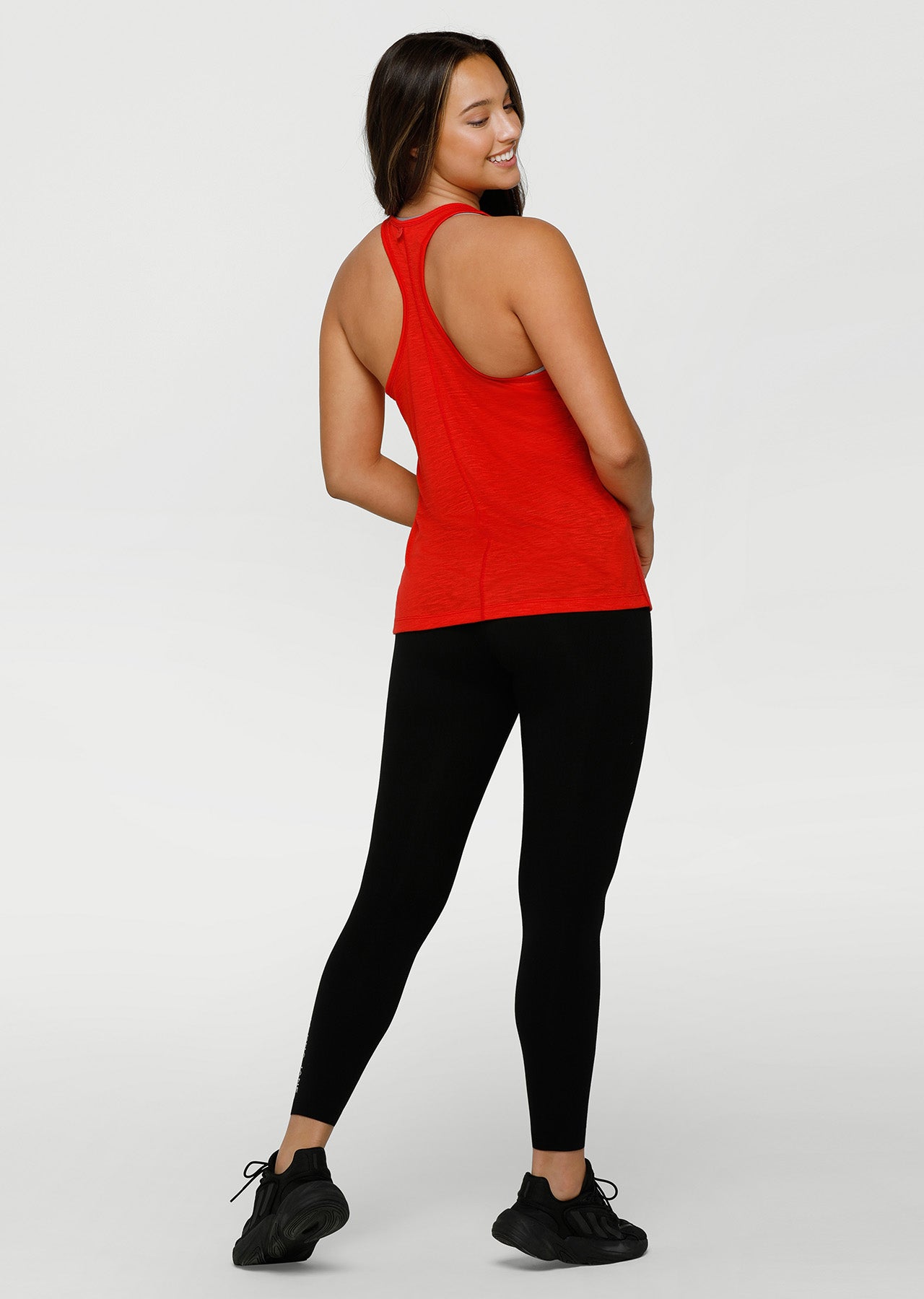 Lorna Jane Classic Slouchy Tank - Hot Tomato