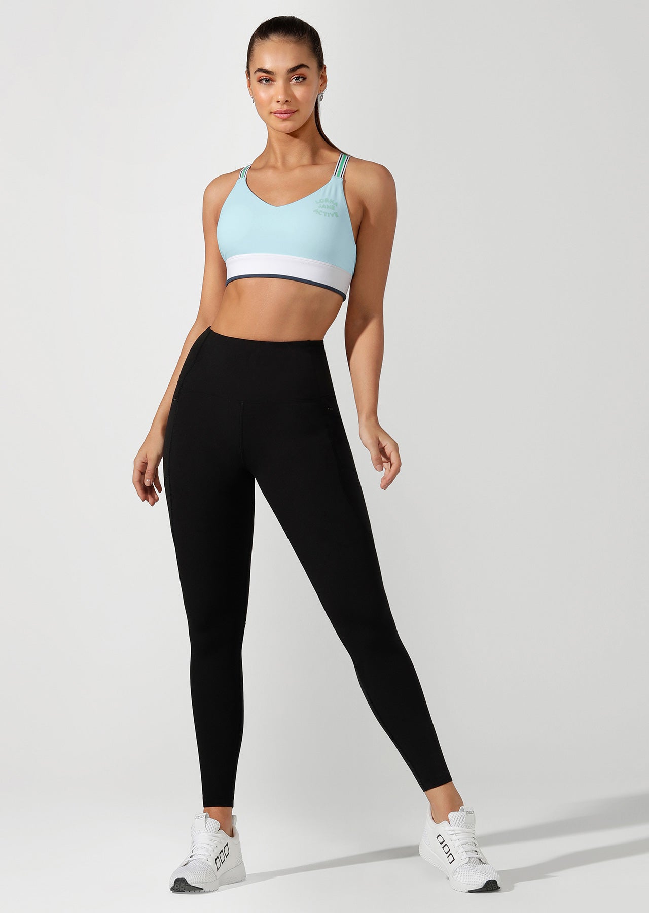 Lorna Jane Classic Support Sports Bra - Amalfi