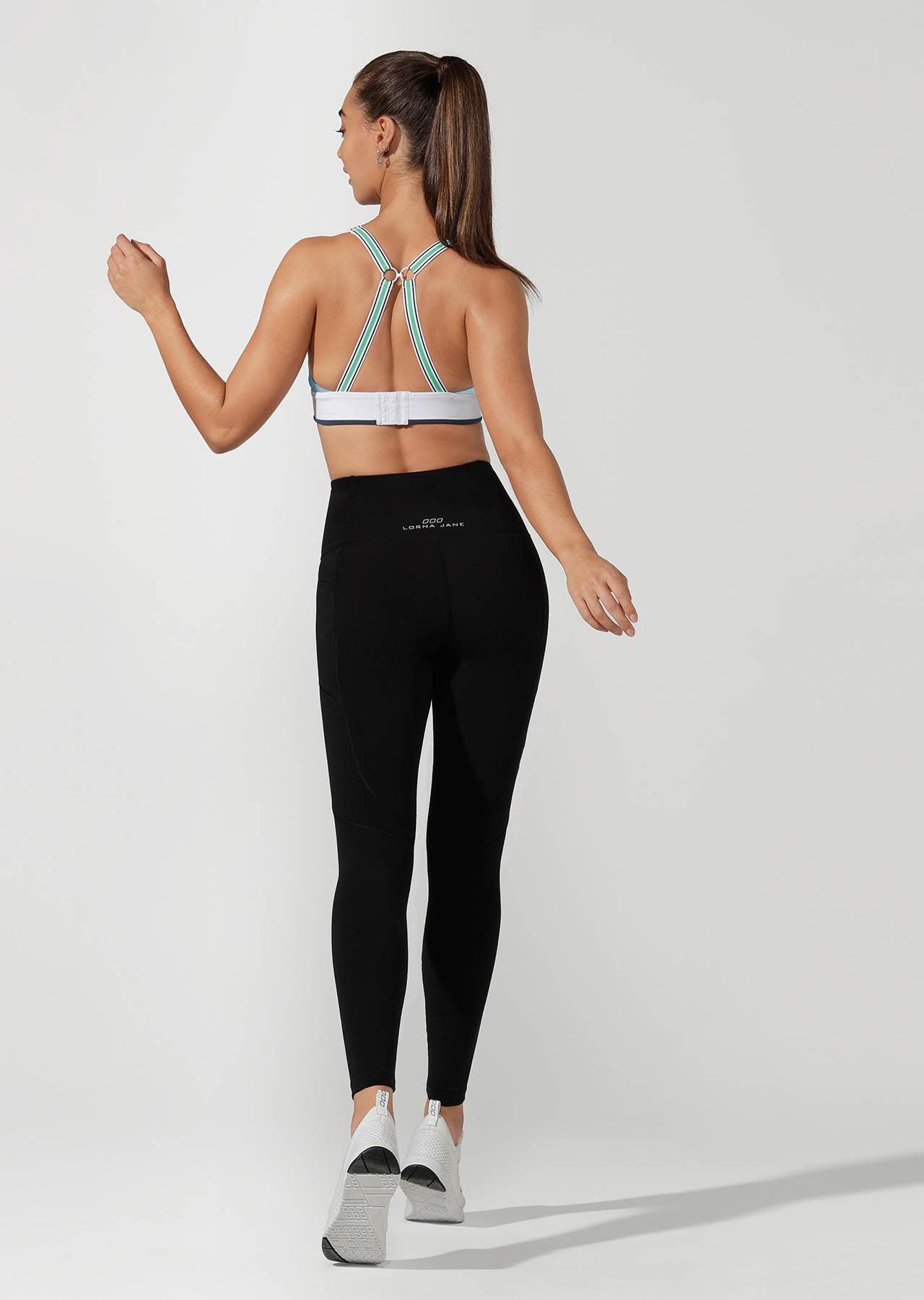 Lorna Jane Classic Support Sports Bra - Amalfi