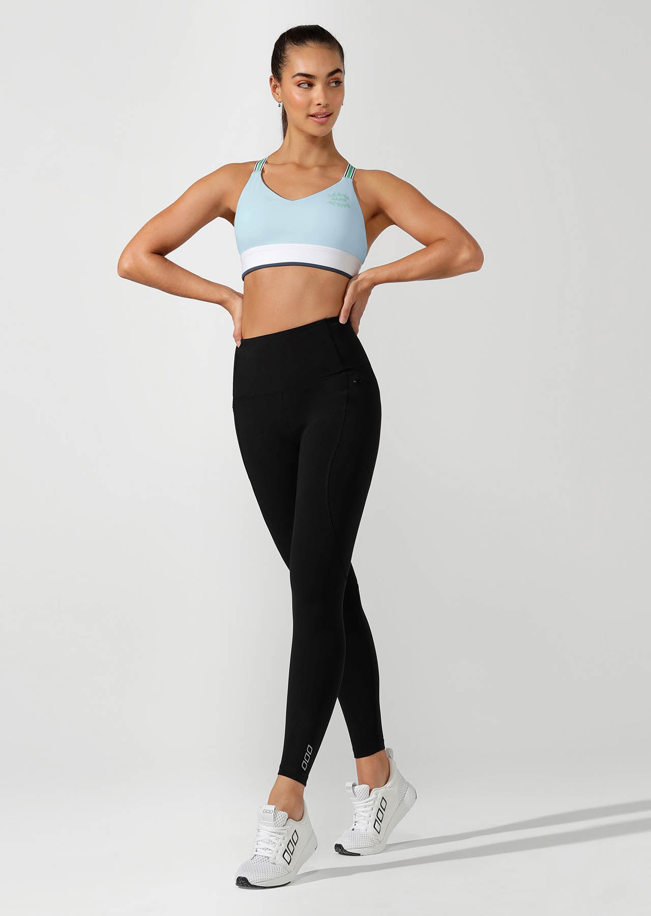 Lorna Jane Classic Support Sports Bra - Amalfi