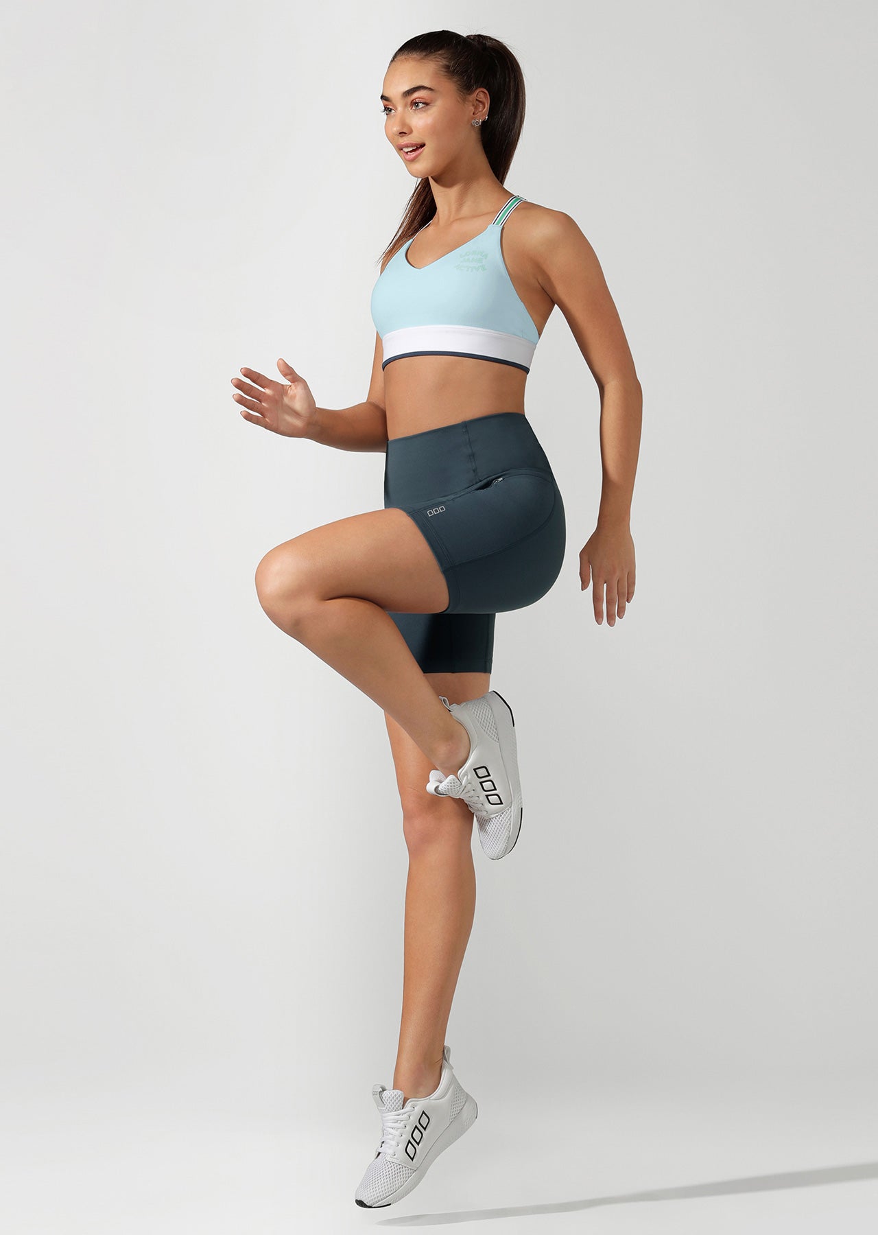 Lorna Jane Classic Support Sports Bra - Amalfi