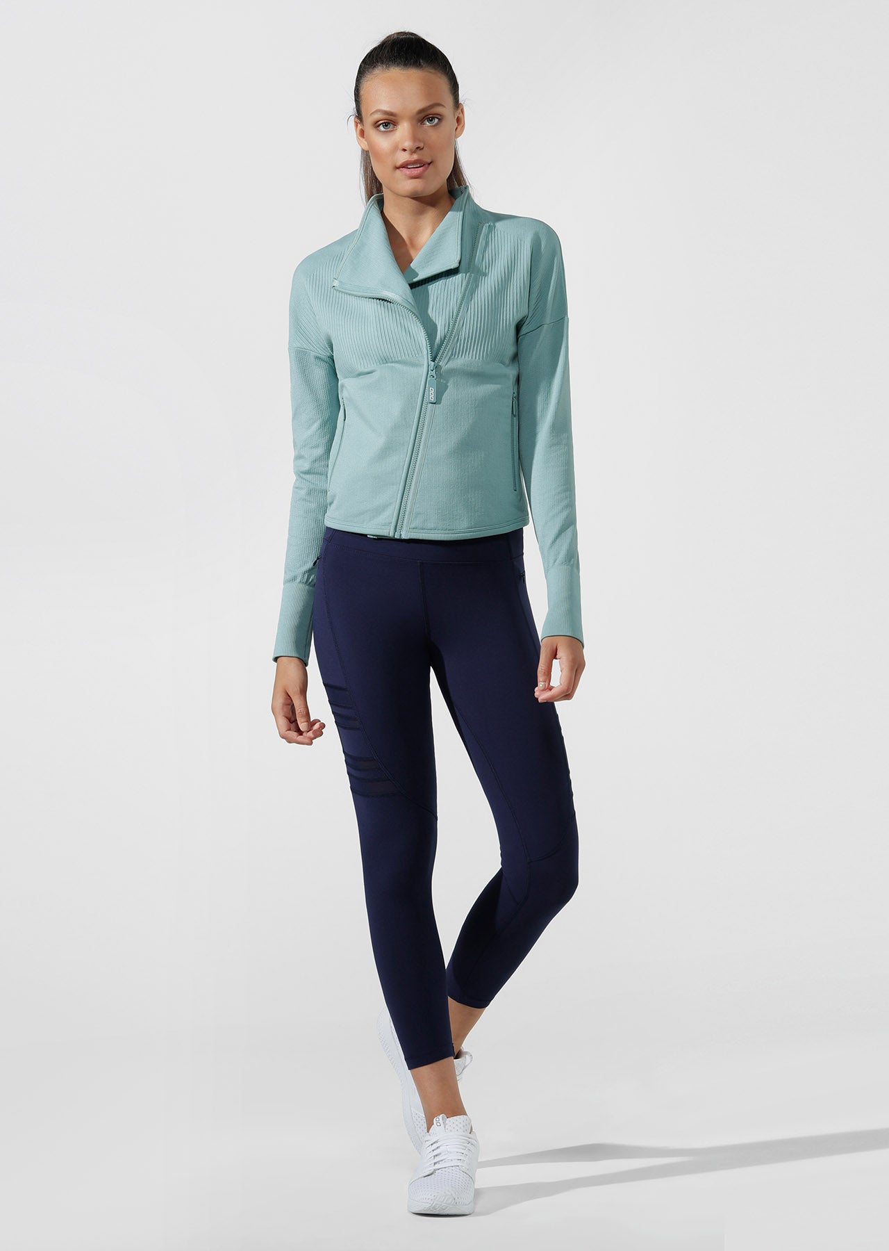 Lorna Jane Comfort Seamless Jacket - Succulent