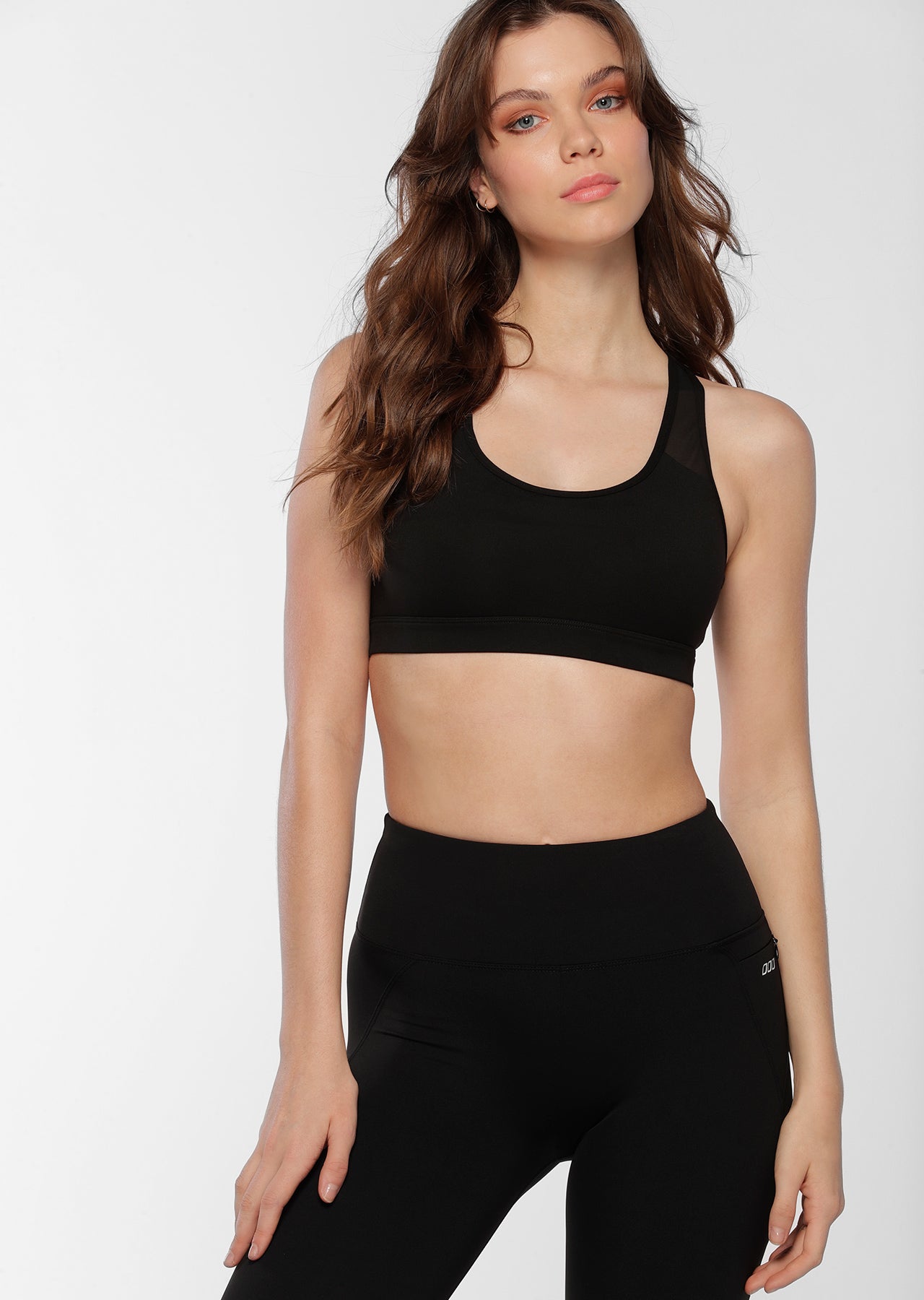 Lorna Jane Comfort Support Sports Bra - Black