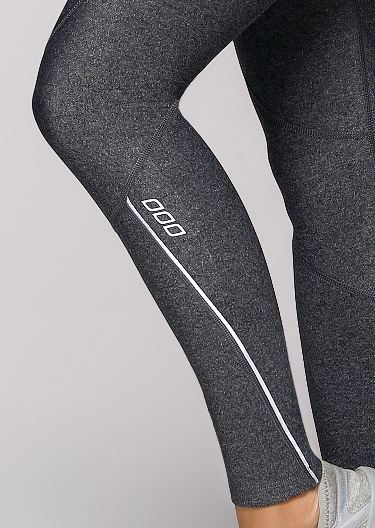 Lorna Jane Compression Run F/L Tight - Char Marl