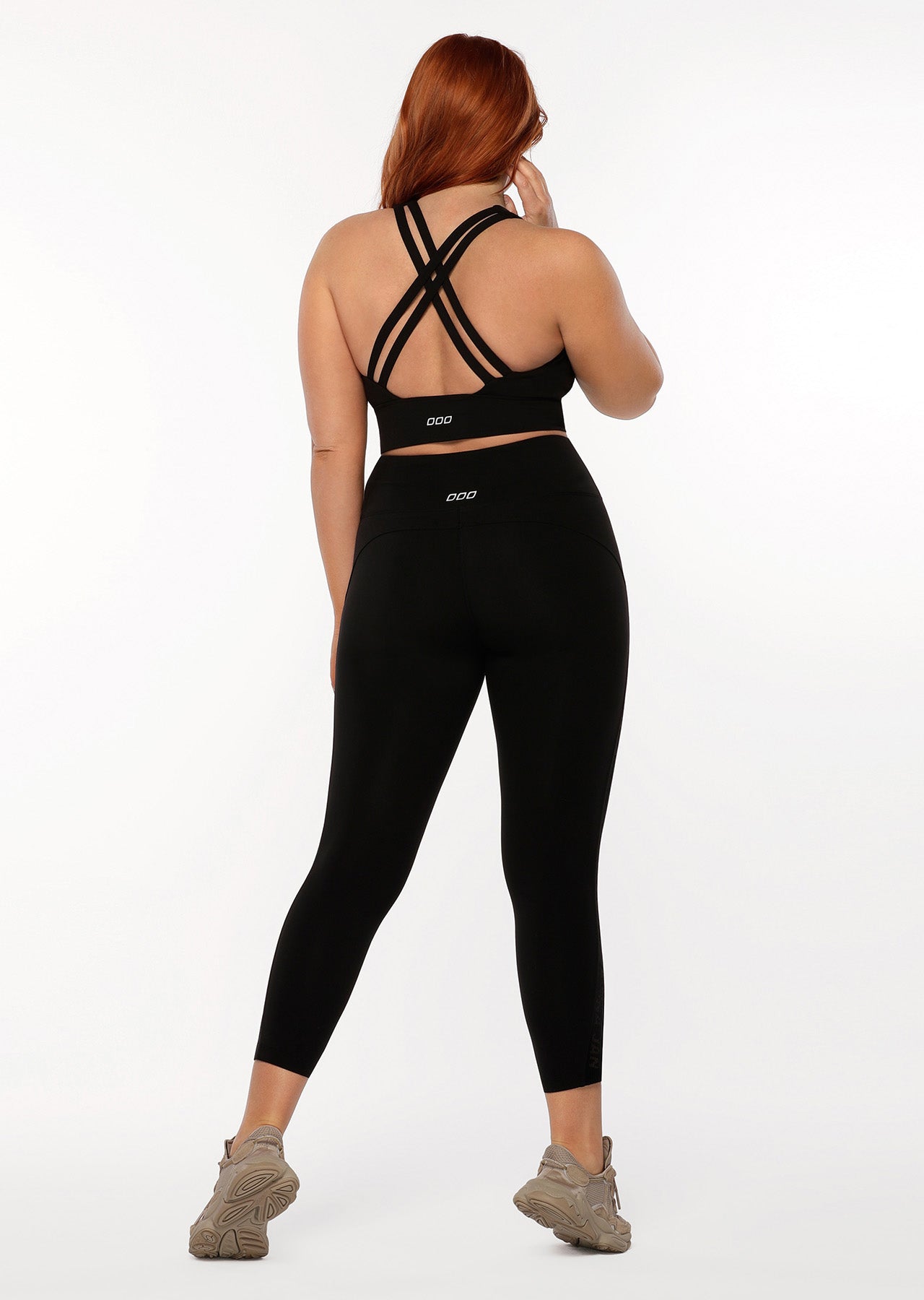 Lorna Jane Conqueror Ankle Biter Leggings - Black