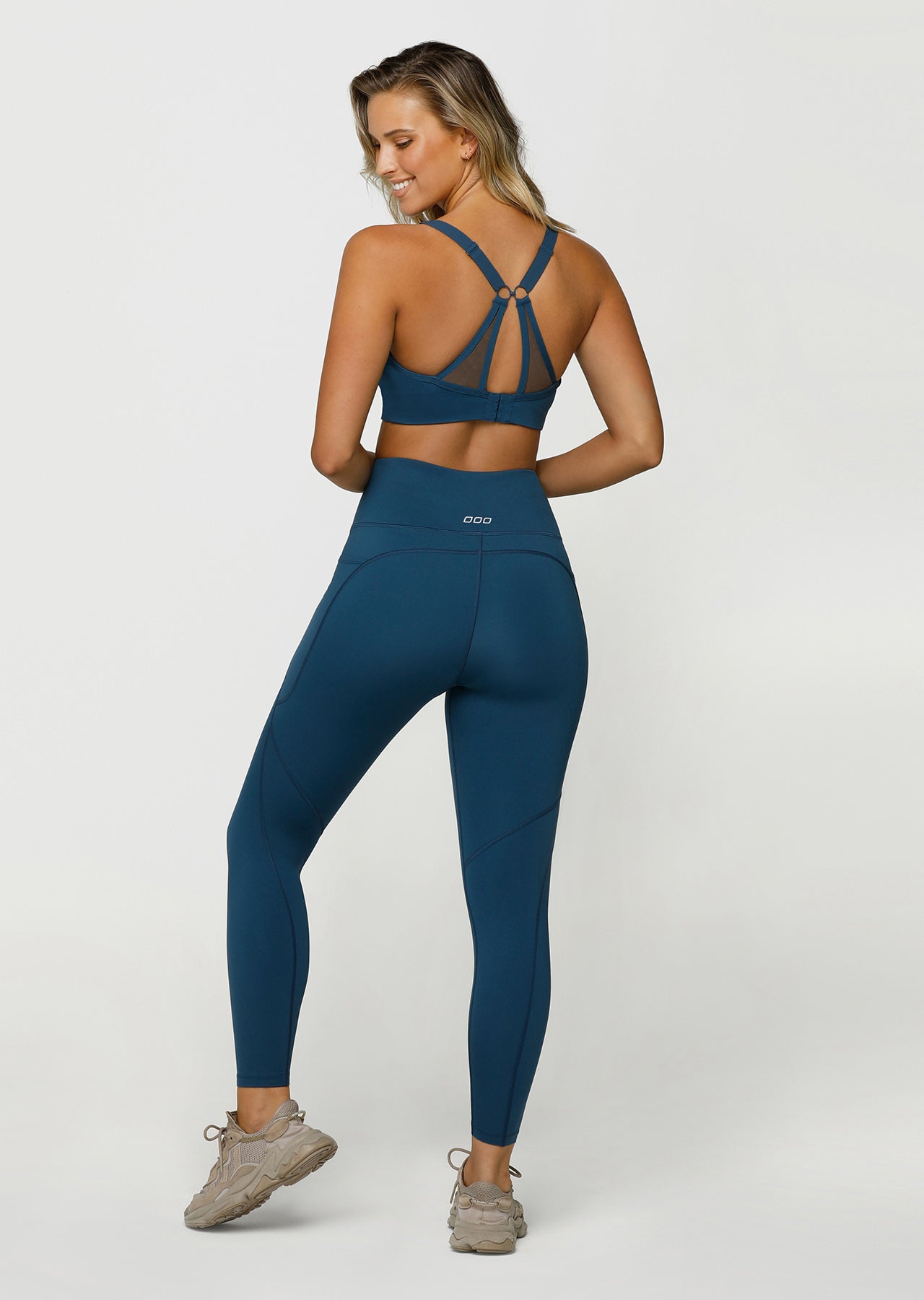 Lorna Jane Cool It Sports Bra - Pale Indigo