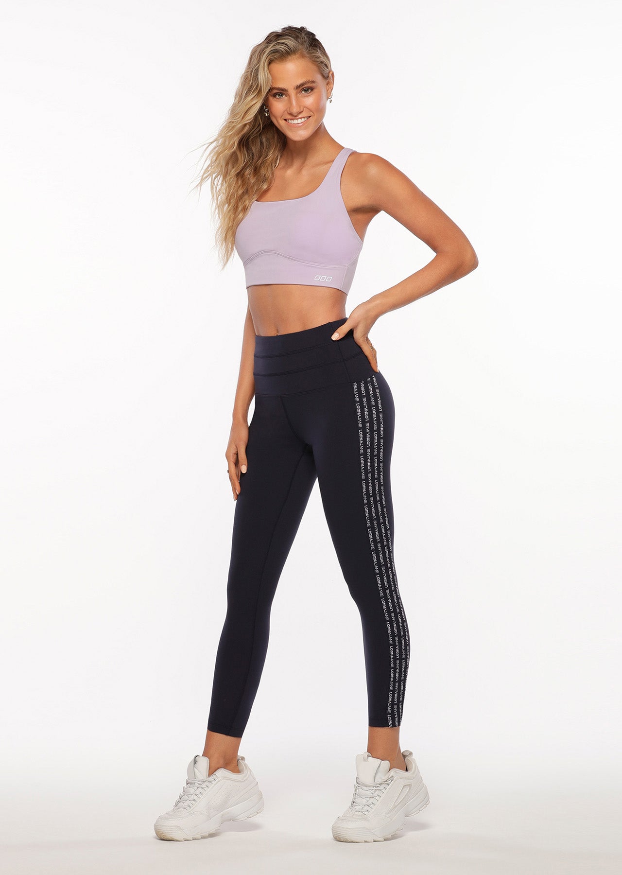 Lorna Jane Core Racer Ankle Biter Leggings - French Navy
